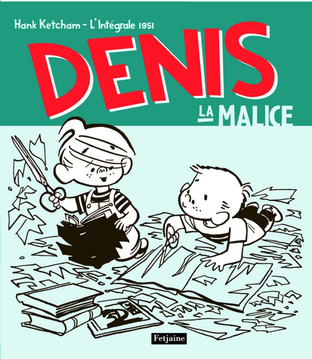 jaquette album Denis la malice: L'intégrale 1951