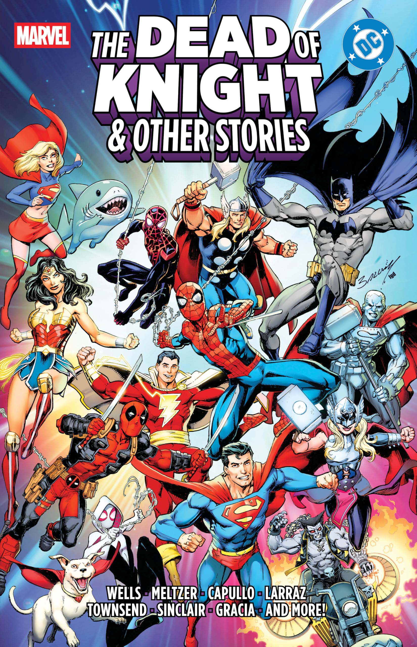 jaquette album Marvel/DC: The Dead Of Knight & Other Stories