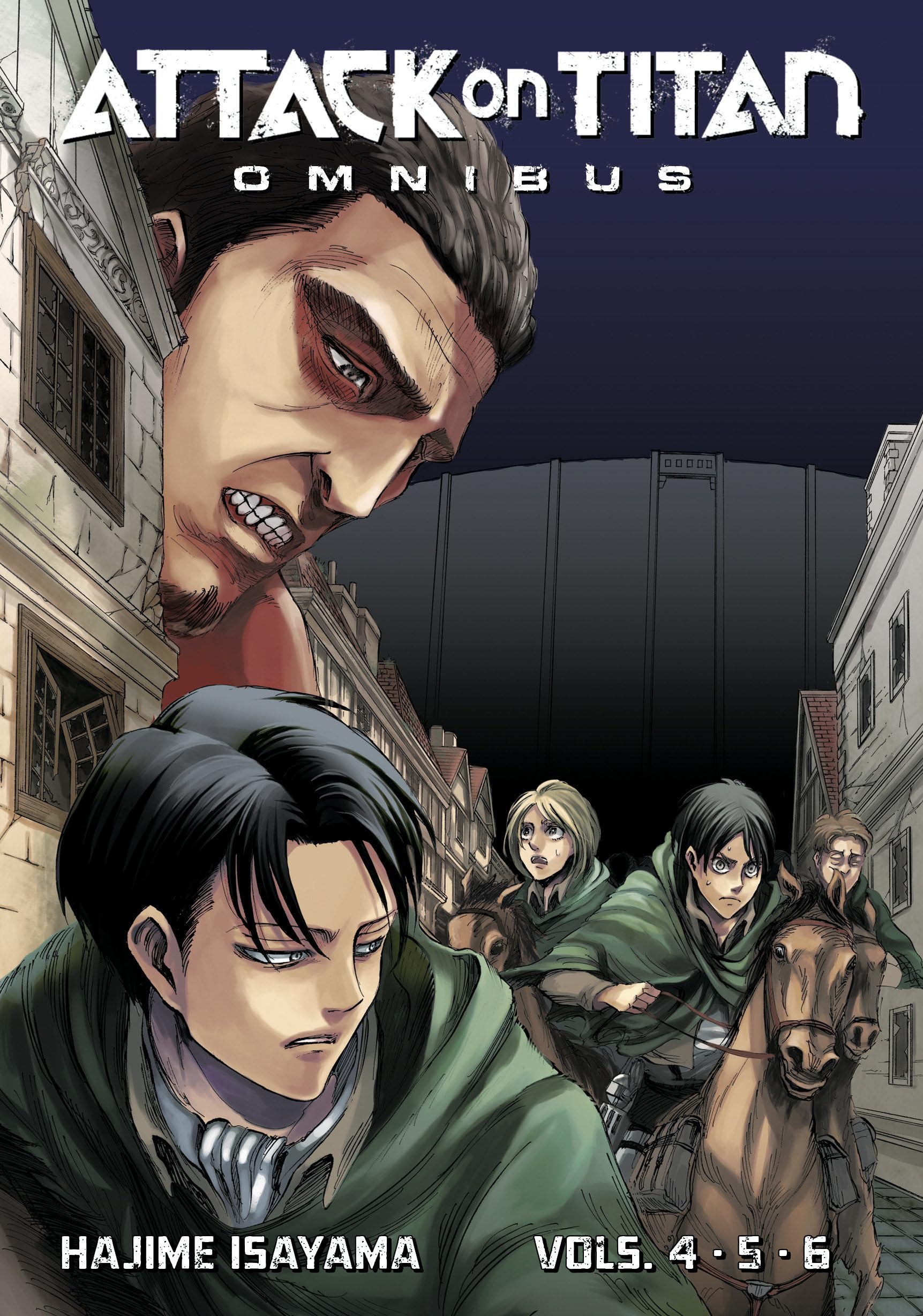 jaquette album Attack on Titan Omnibus 2 (Vol. 4-6)
