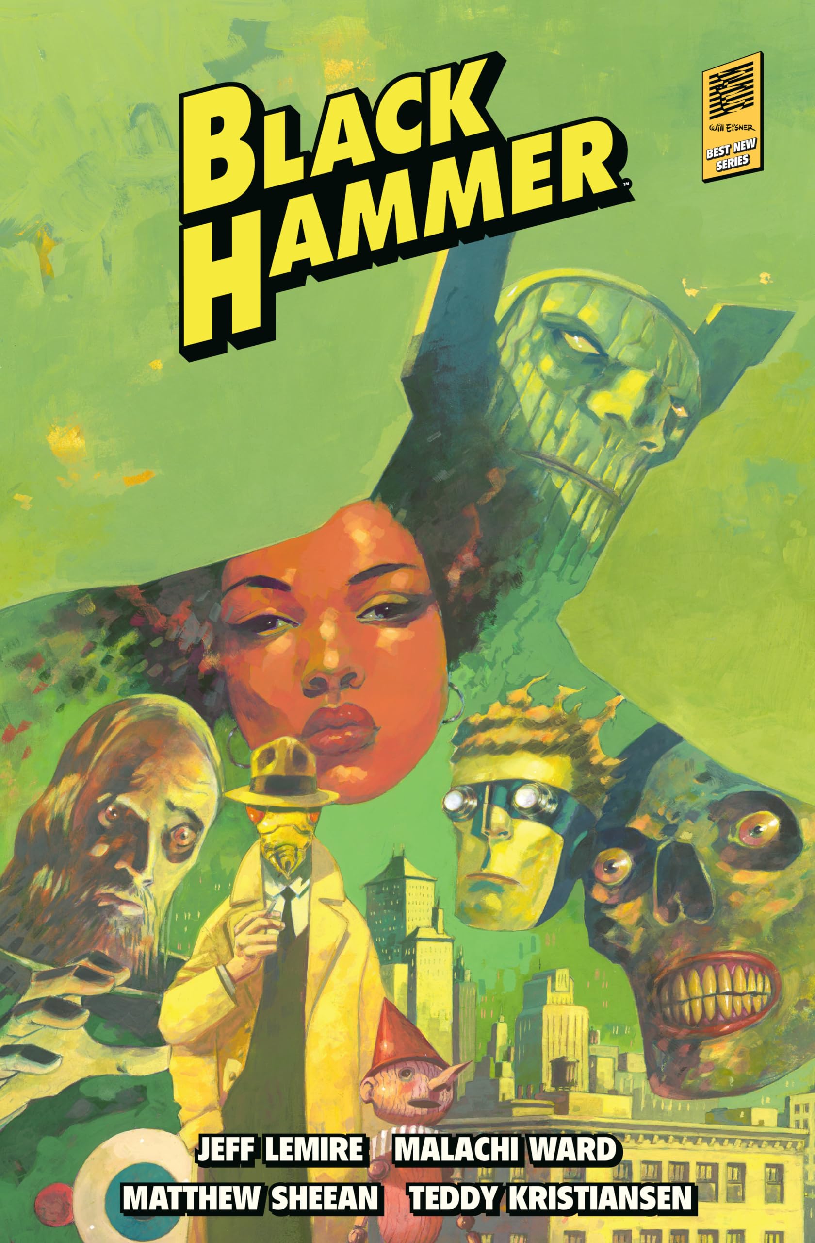 jaquette album Black Hammer Library Edition Volume 4