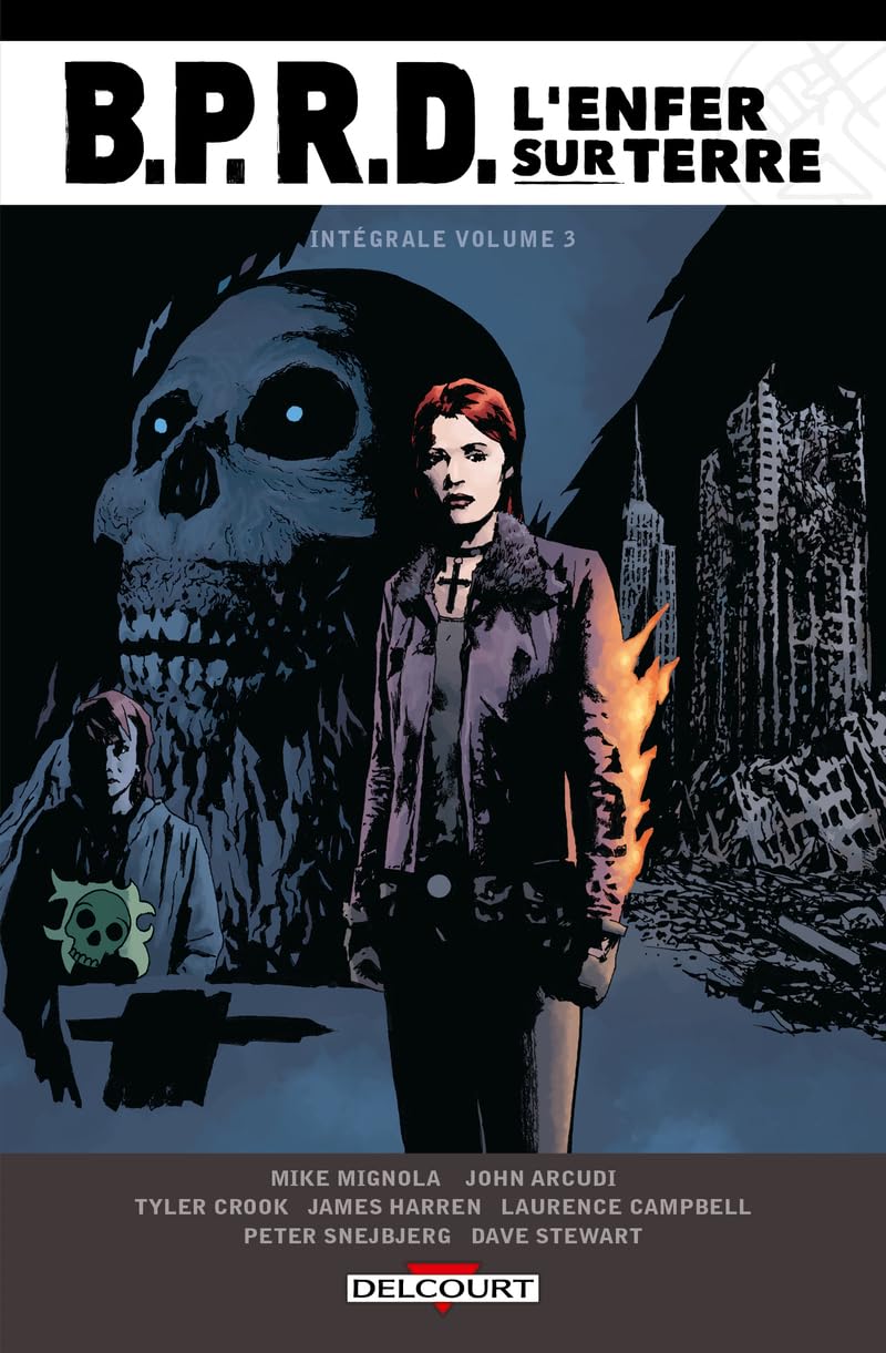 jaquette album BPRD - L'Enfer sur Terre - Intégrale T03