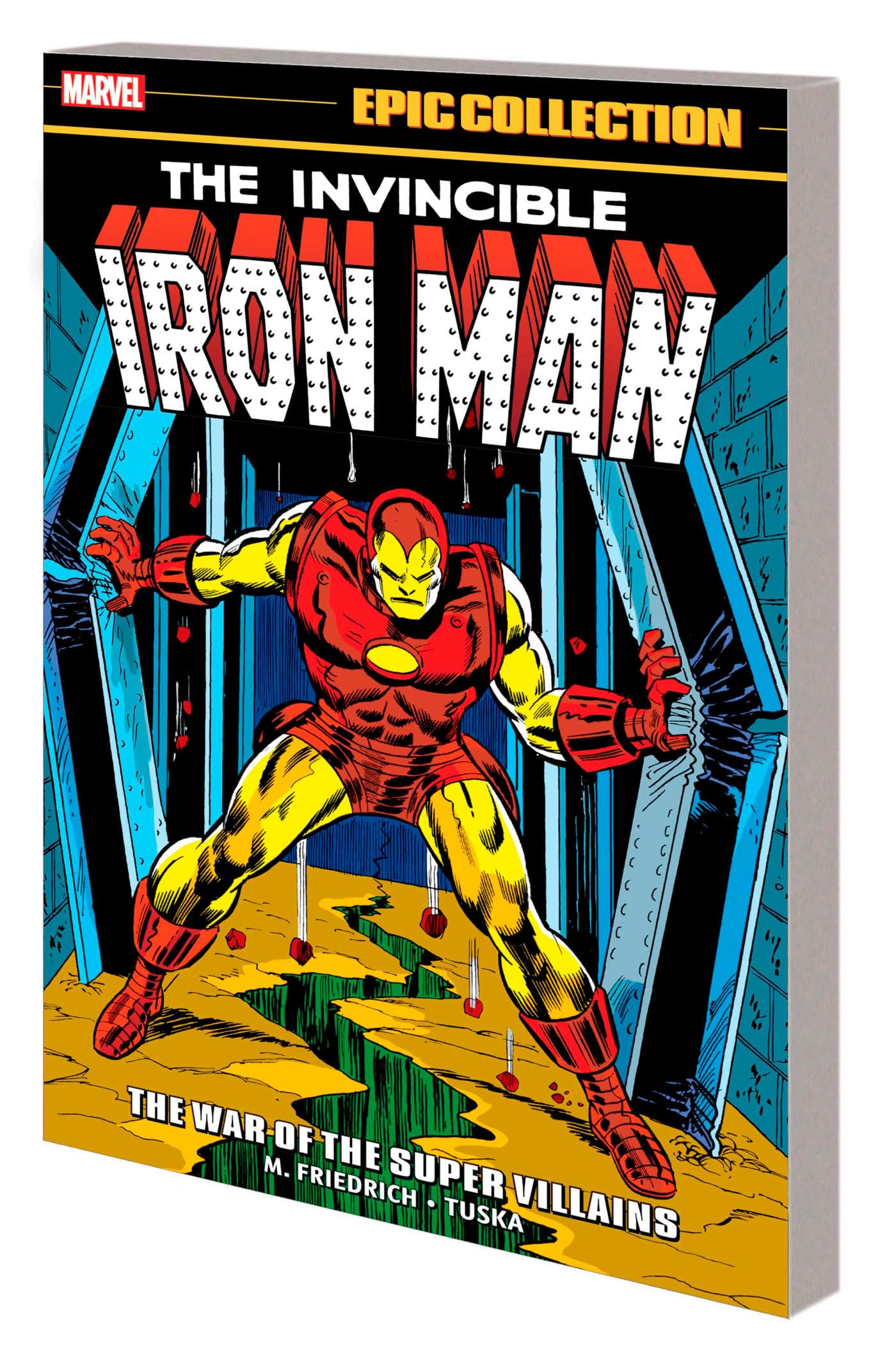 jaquette album IRON MAN EPIC COLLECTION: THE WAR OF THE SUPER VILLAINS