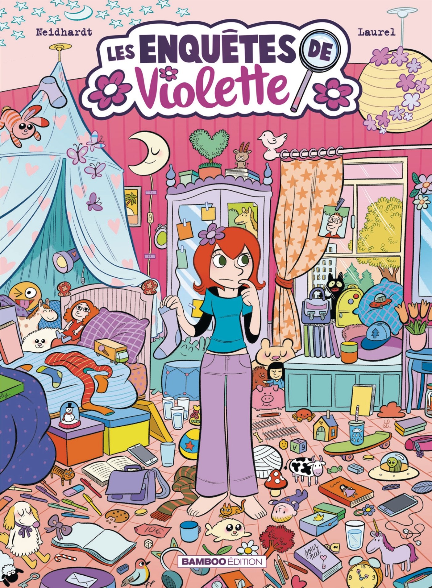 jaquette album Les Enquêtes de Violette - tome 02