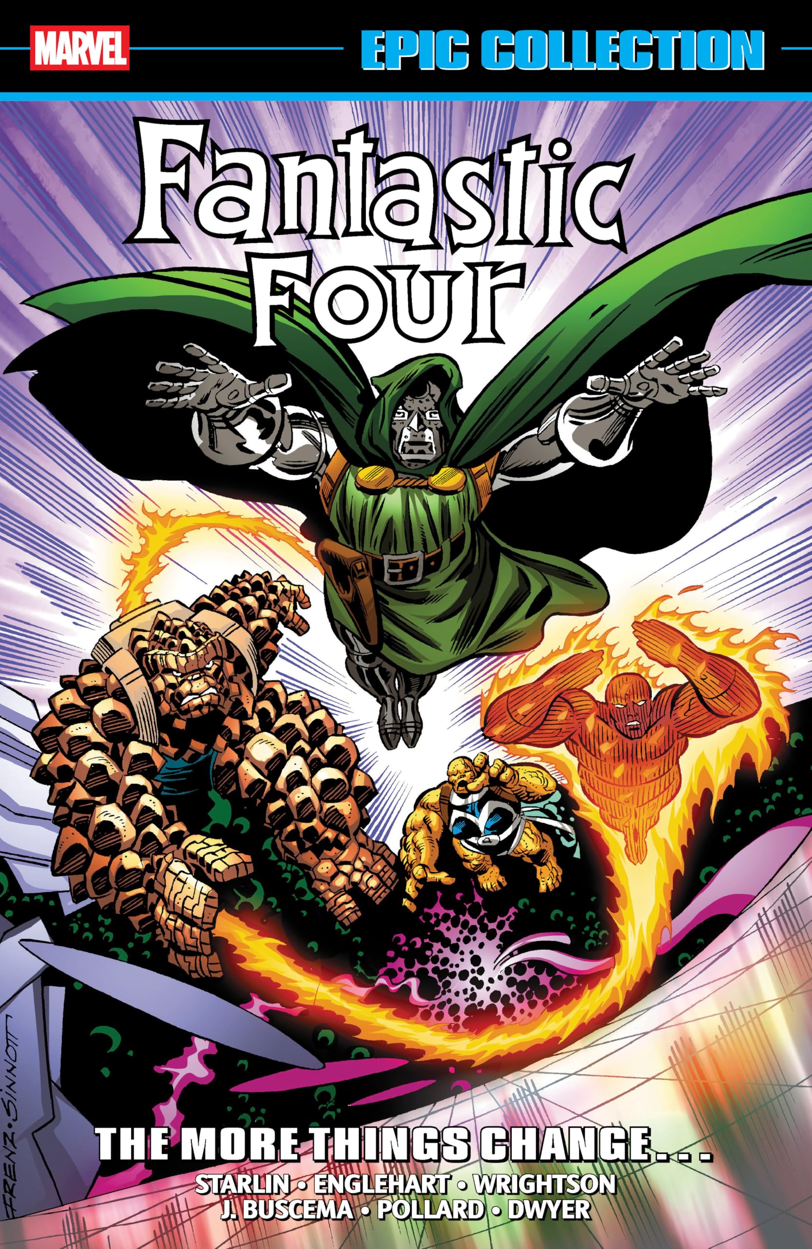 jaquette album FANTASTIC FOUR EPIC COLLECTION: THE MORE THINGS CHANGE... [NEW PRINTING]