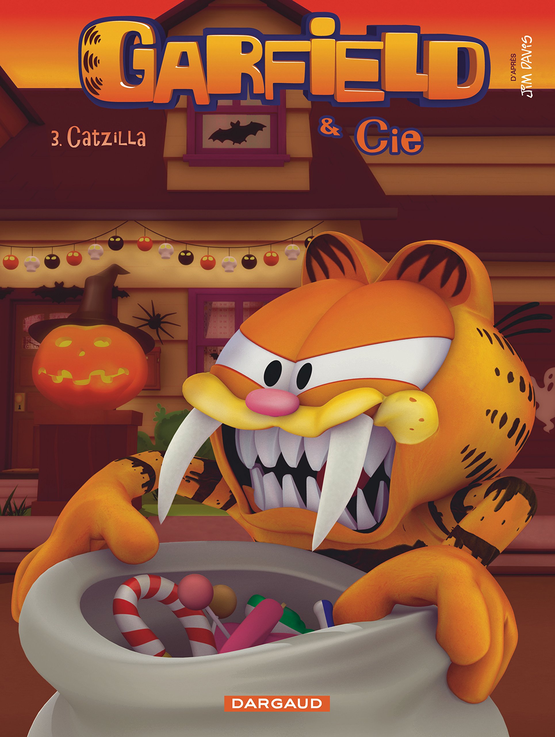 jaquette album Garfield & Cie - tome 3 - Catzilla (3)