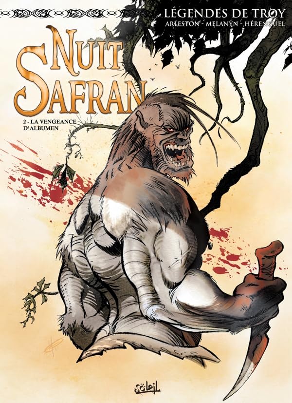 jaquette album Nuit Safran Tome 2 - La Vengeance D'albumen