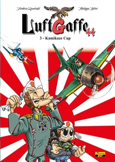 jaquette album Luftgaffe 44 Tome 3 - Kamikaze Cup