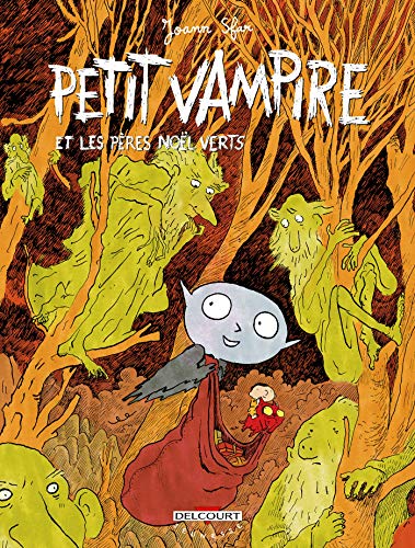 jaquette album Petit Vampire Tome 6 - Petit Vampire Et Les Pères Noël Verts