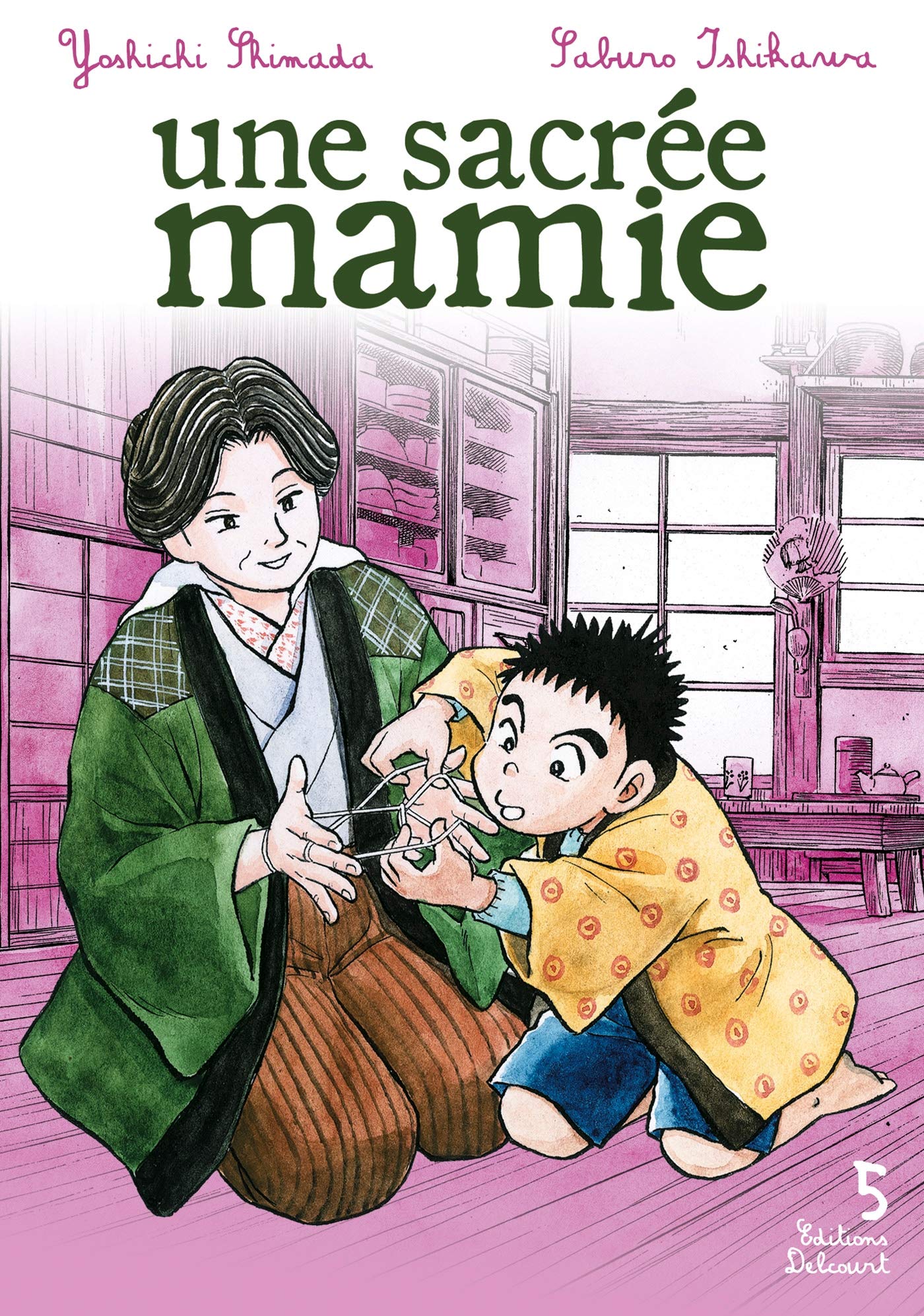 jaquette album Une sacrée mamie T05