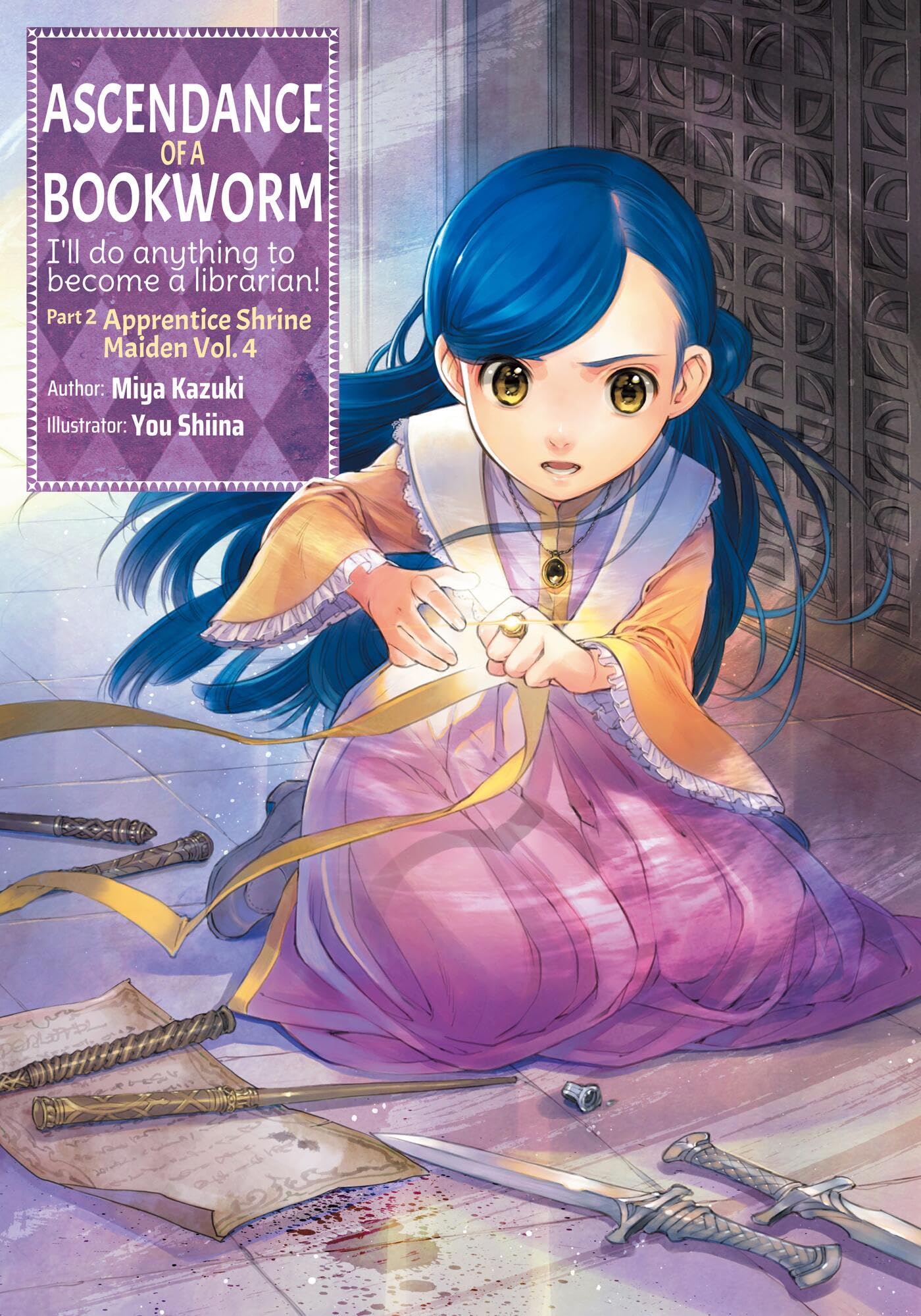 jaquette album Ascendance of a Bookworm: Part 2 Volume 4 (Light Novel)