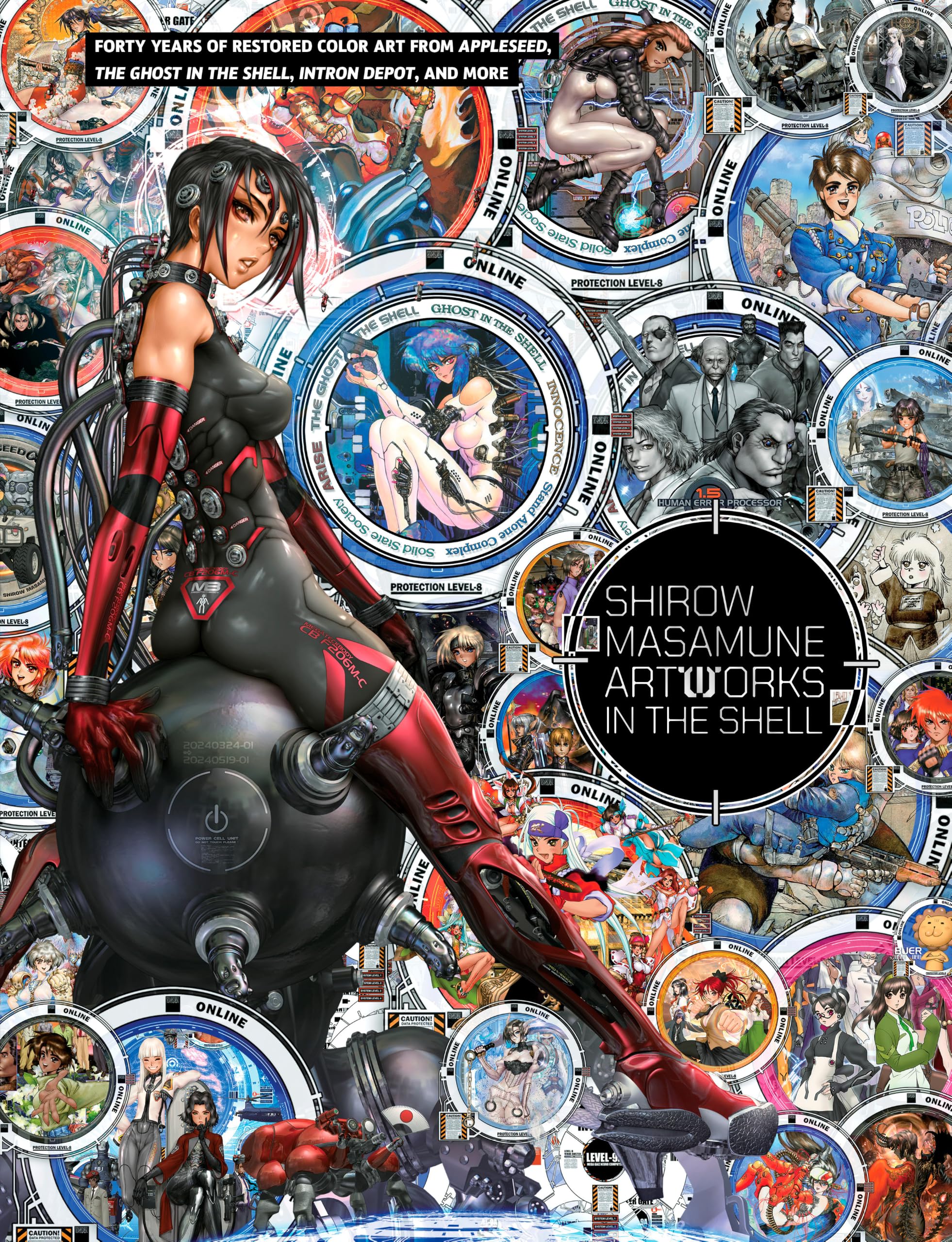 jaquette livre Shirow Masamune: Artworks in the Shell