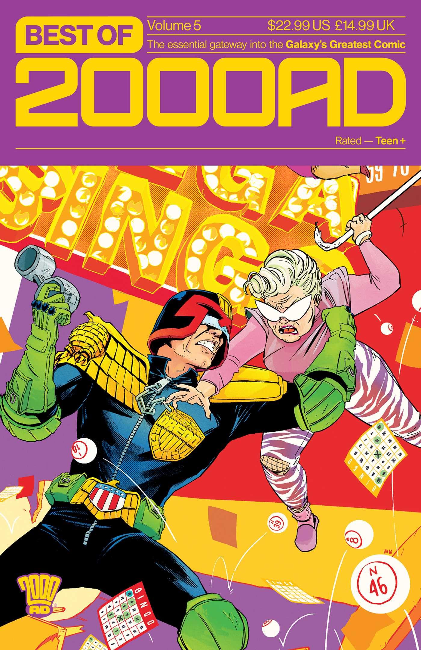 jaquette album Best of 2000 AD Volume 5: The Essential Gateway to the Galaxy's Greatest Comic