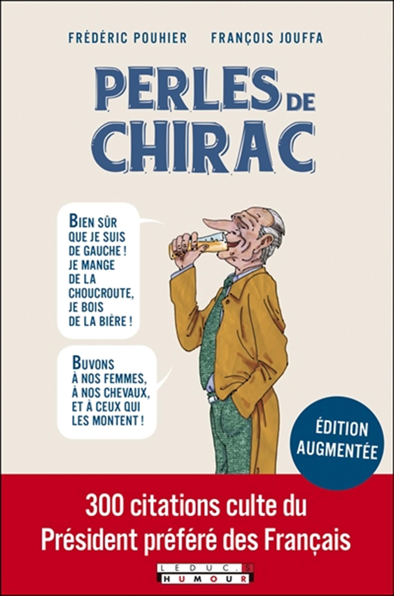 jaquette album LES PERLES DE CHIRAC