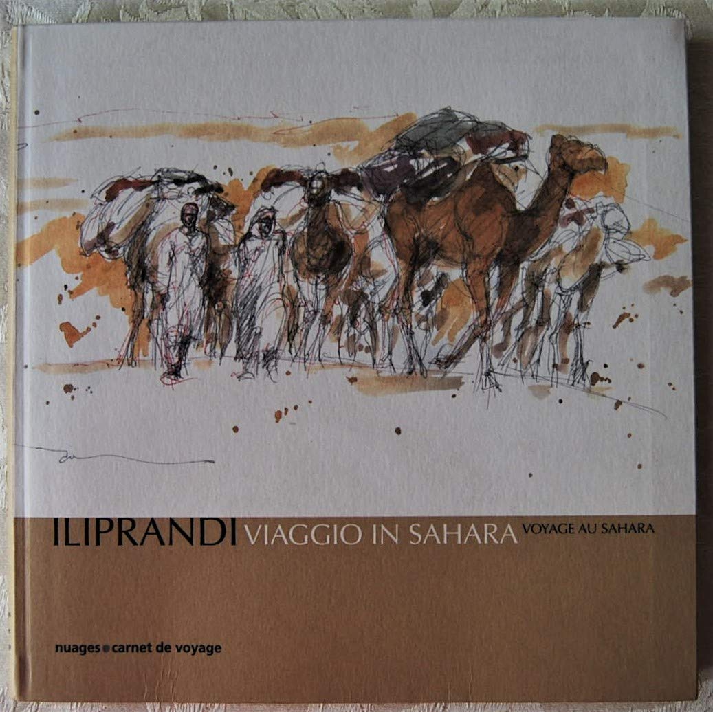 jaquette album Voyage au Sahara: Edition bilingue français-italien