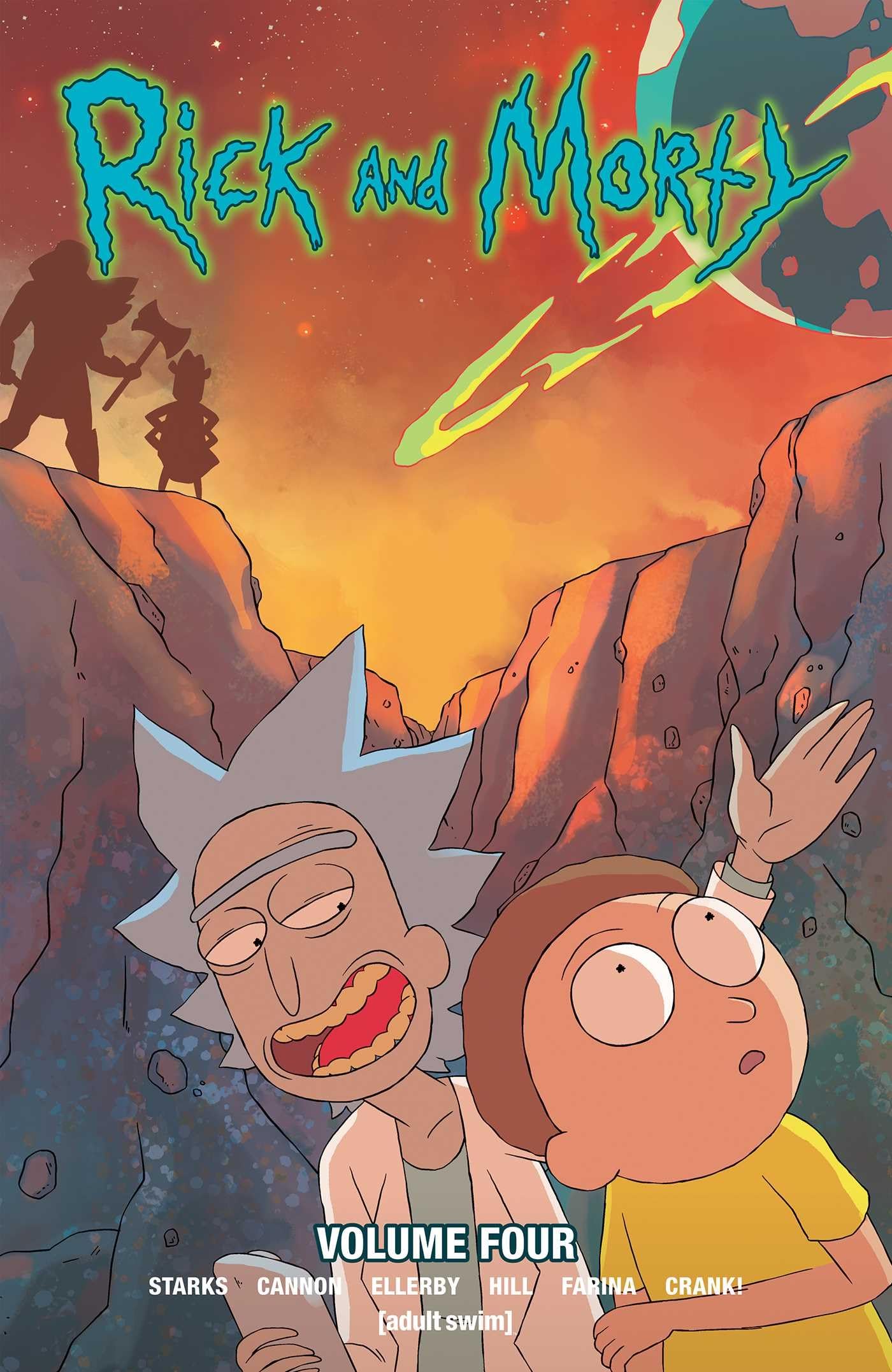 jaquette livre Rick and Morty Volume 4