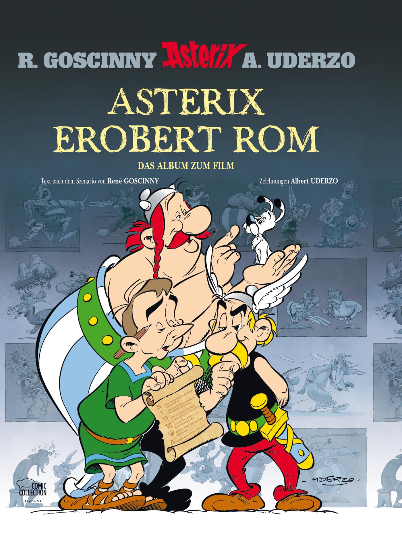 jaquette album Asterix erobert Rom
