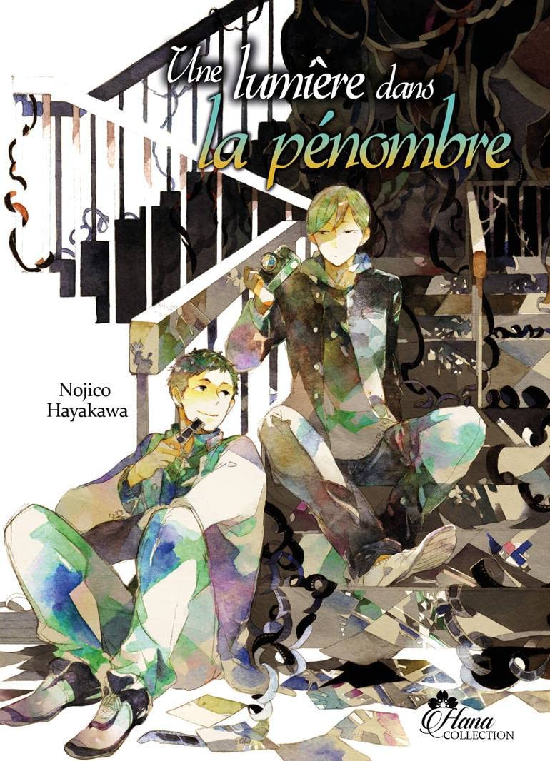 jaquette album La lumière dans la pénombre - Livre (Manga) - Yaoi - Hana Collection