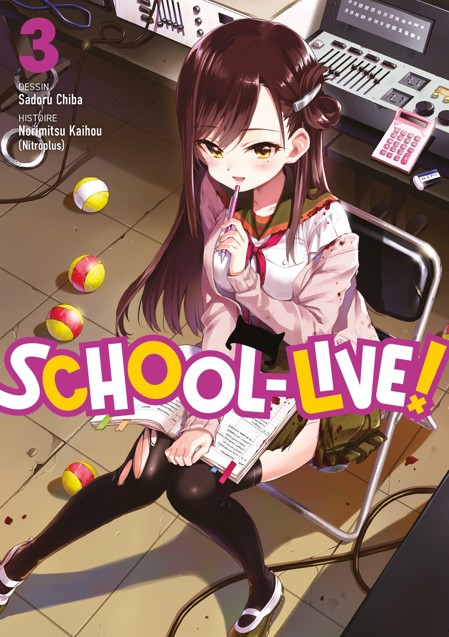 jaquette album School-Live! - Tome 03