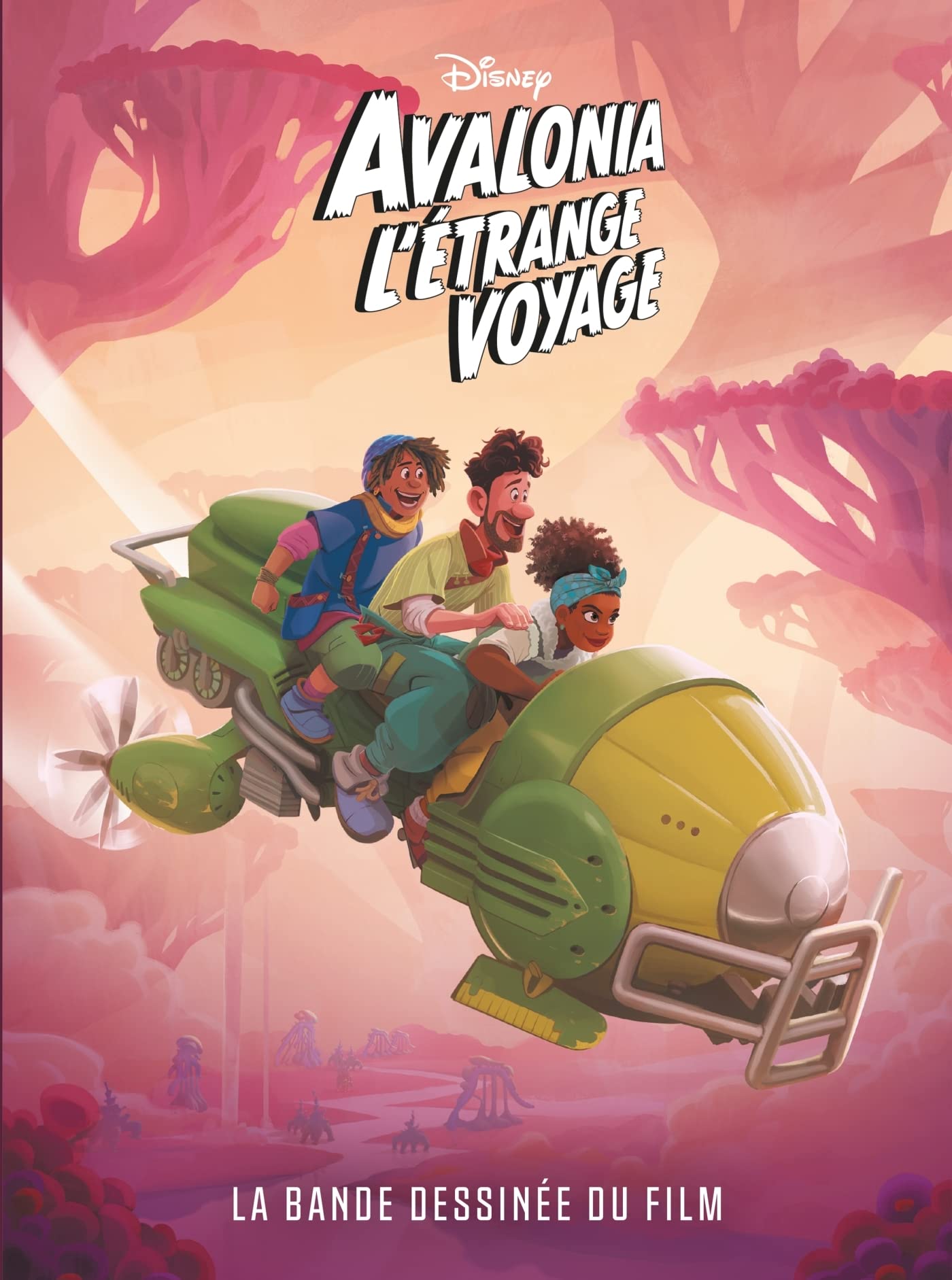 jaquette album Avalonia l'étrange voyage: La bande dessinée du film Disney