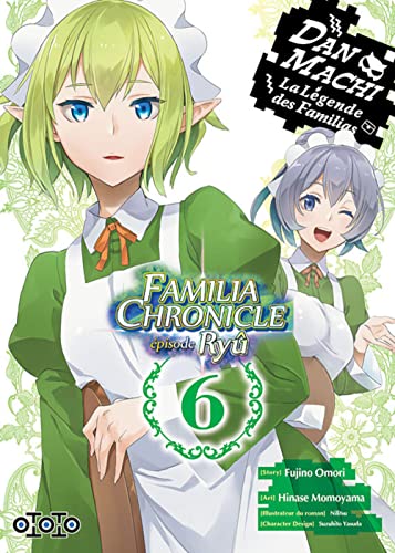 jaquette album DanMachi ? Familia Chronicle - Episode Ryu - Tome 6
