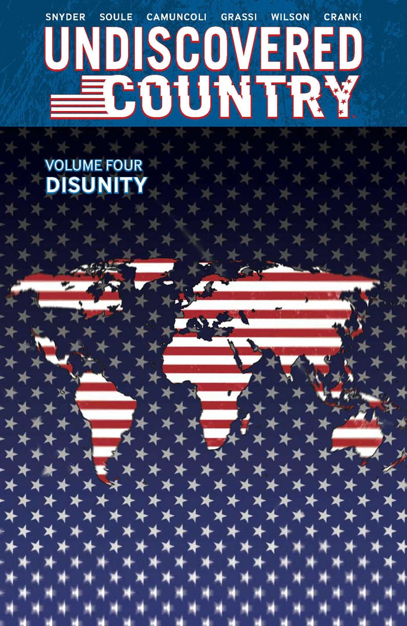 jaquette album Undiscovered Country, Volume 4: Disunity