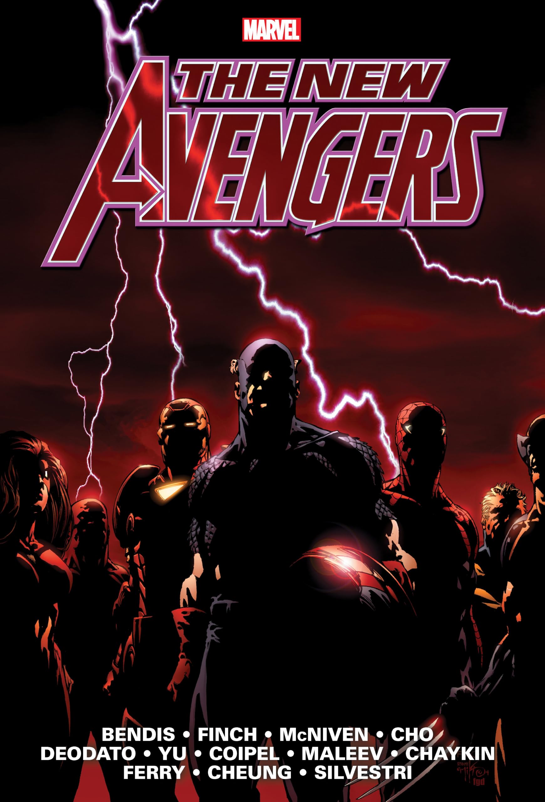 jaquette album NEW AVENGERS OMNIBUS VOL. 1 DAVID FINCH COVER [NEW PRINTING]