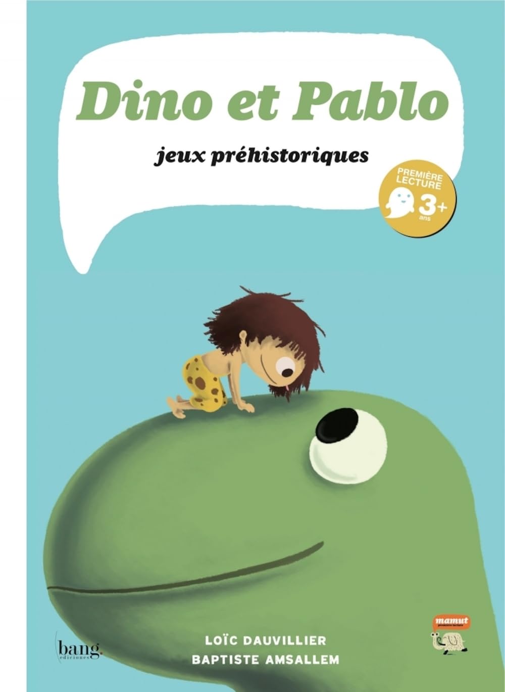 jaquette album Dino et Pablo Jeux préhistoriques