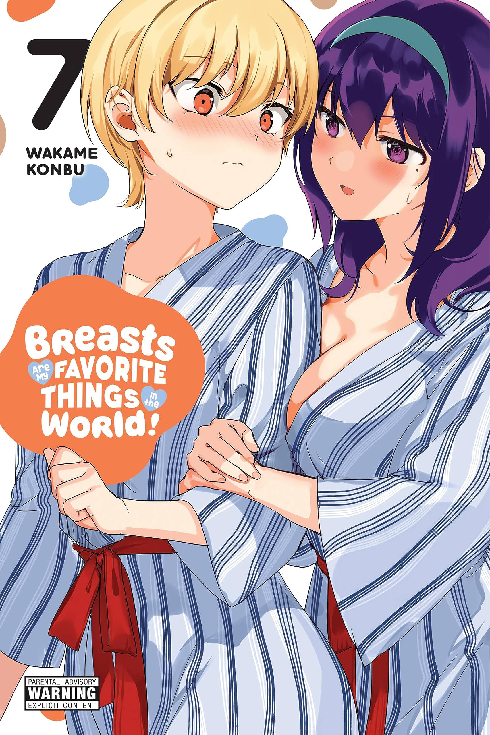 jaquette livre Breasts Are My Favorite Things in the World!, Vol. 7