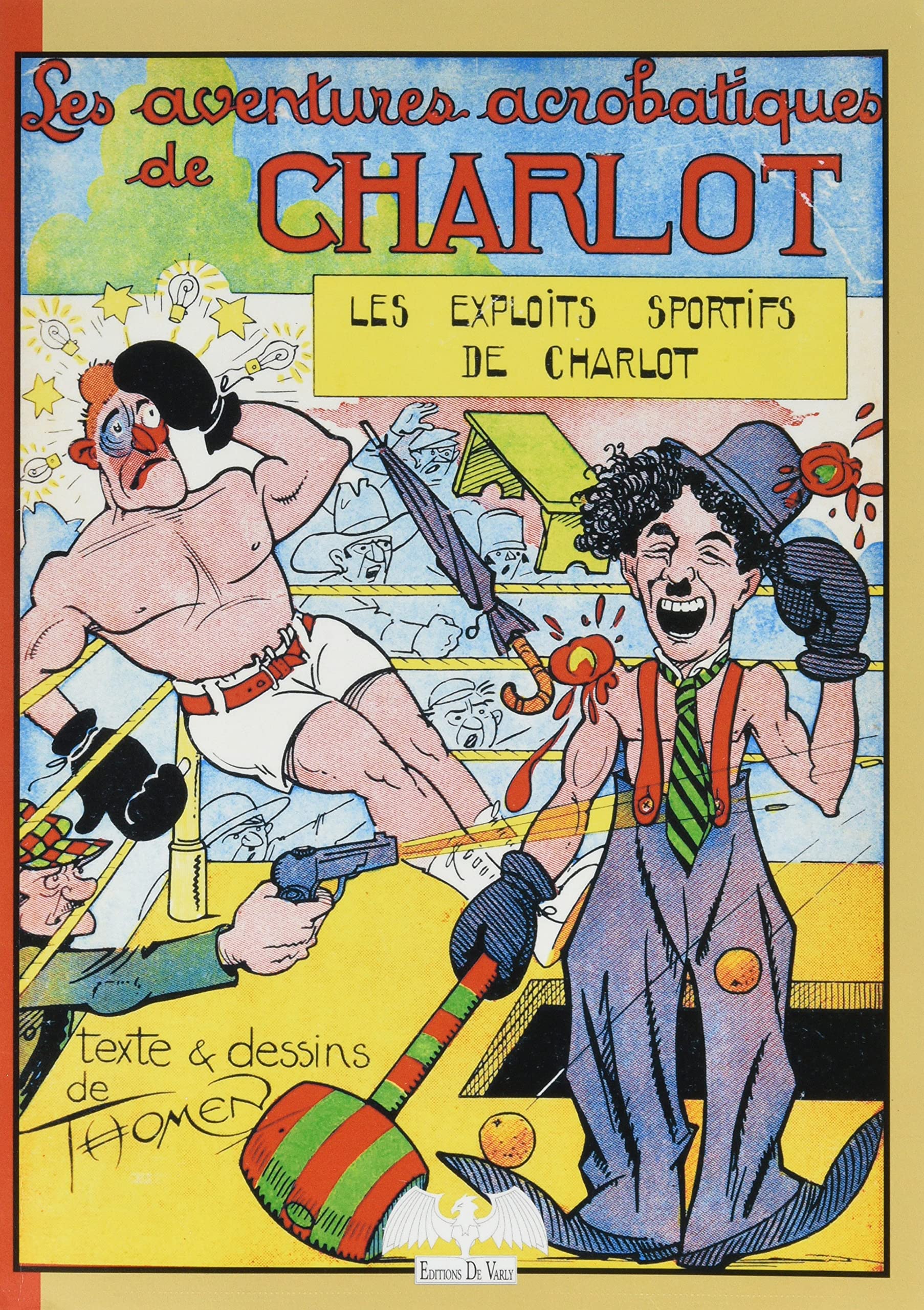 jaquette album Charlot T4 Les exploits sportifs de Charlot: Les exploits sportifs de Charlot