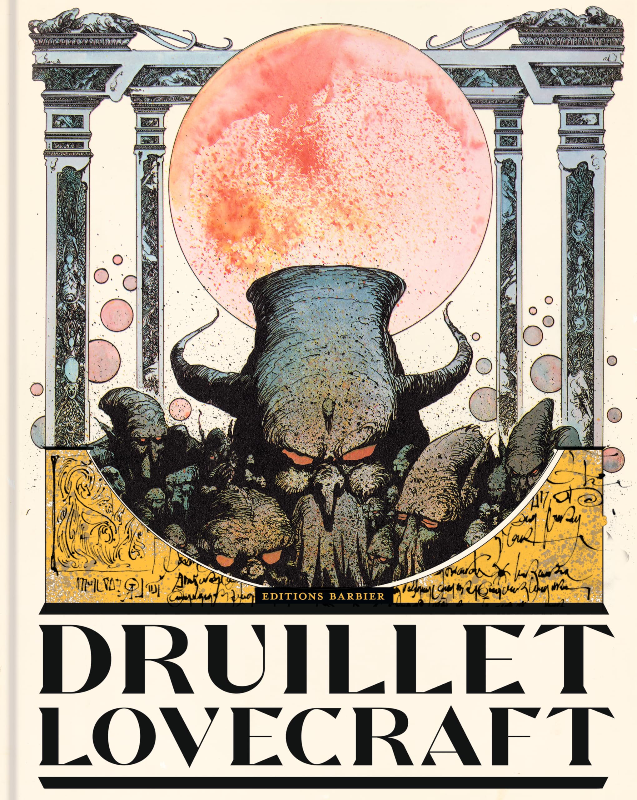 jaquette album Druillet / Lovecraft