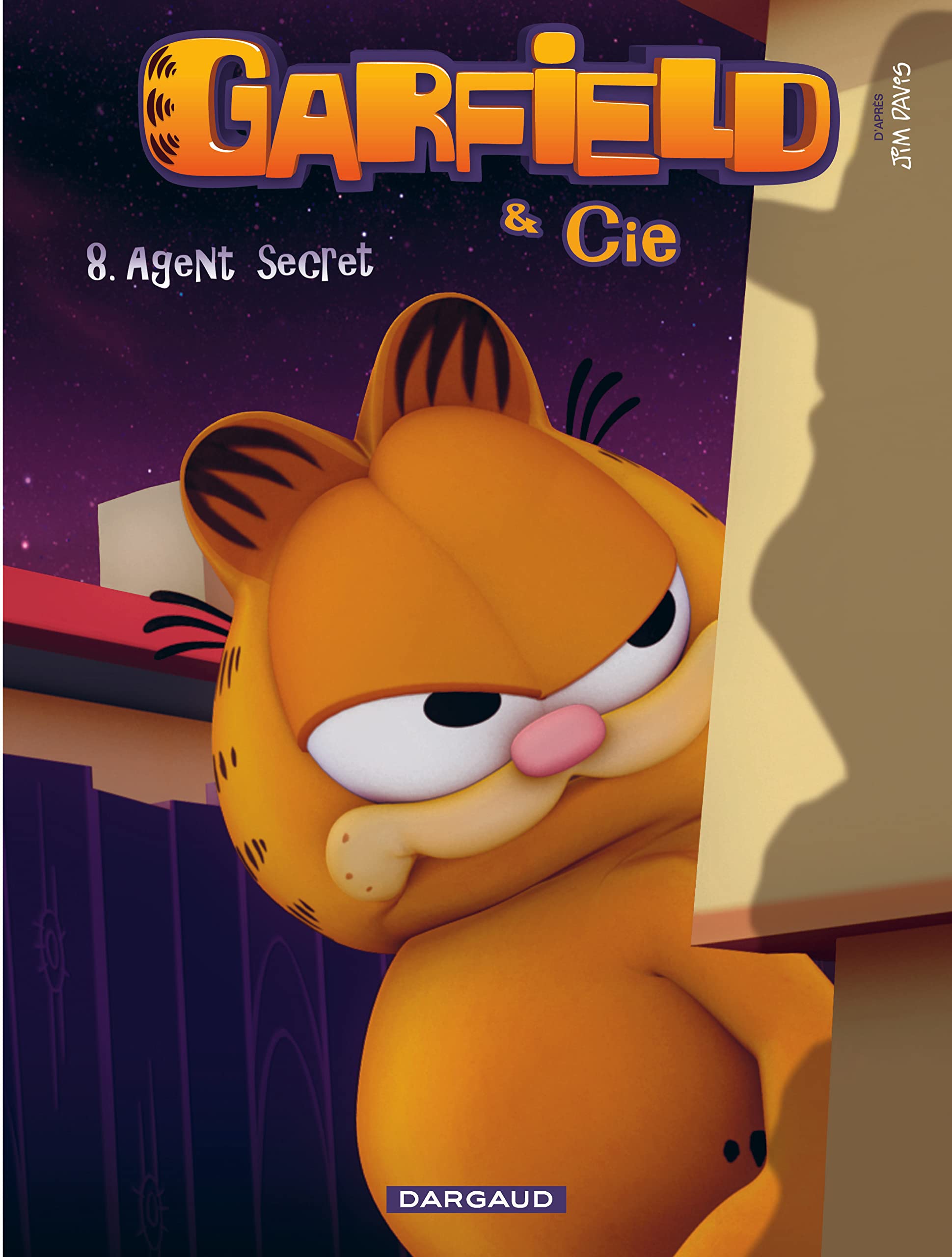 jaquette album Garfield & Cie - Tome 8 - Agent secret