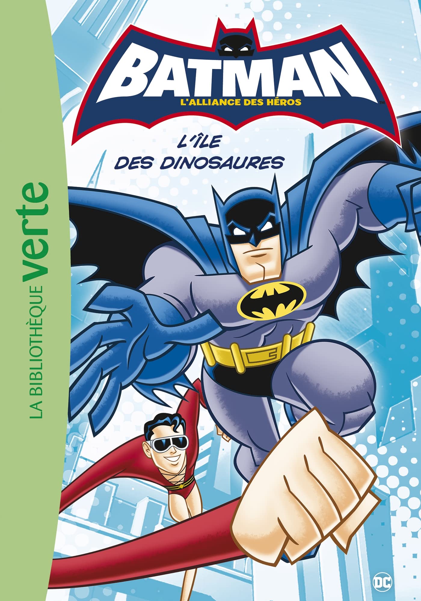 jaquette album Batman 01 - L'île des dinosaures