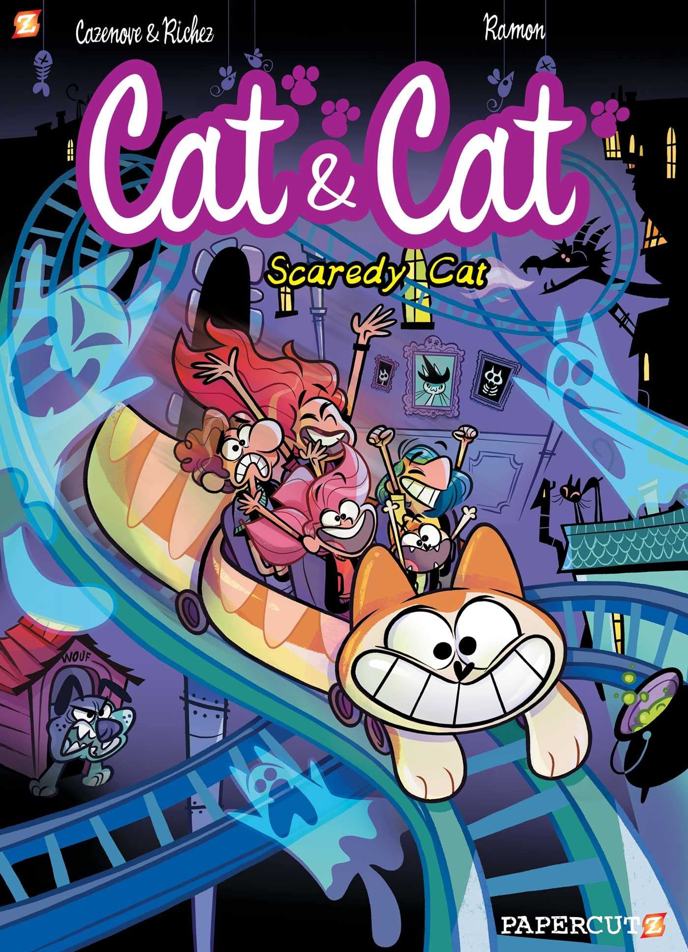 jaquette album Cat and Cat #4 PB: Scaredy Cat