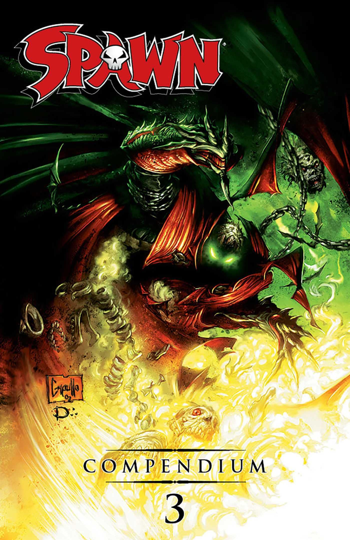 jaquette album Spawn Compendium, Color Edition, Volume 3