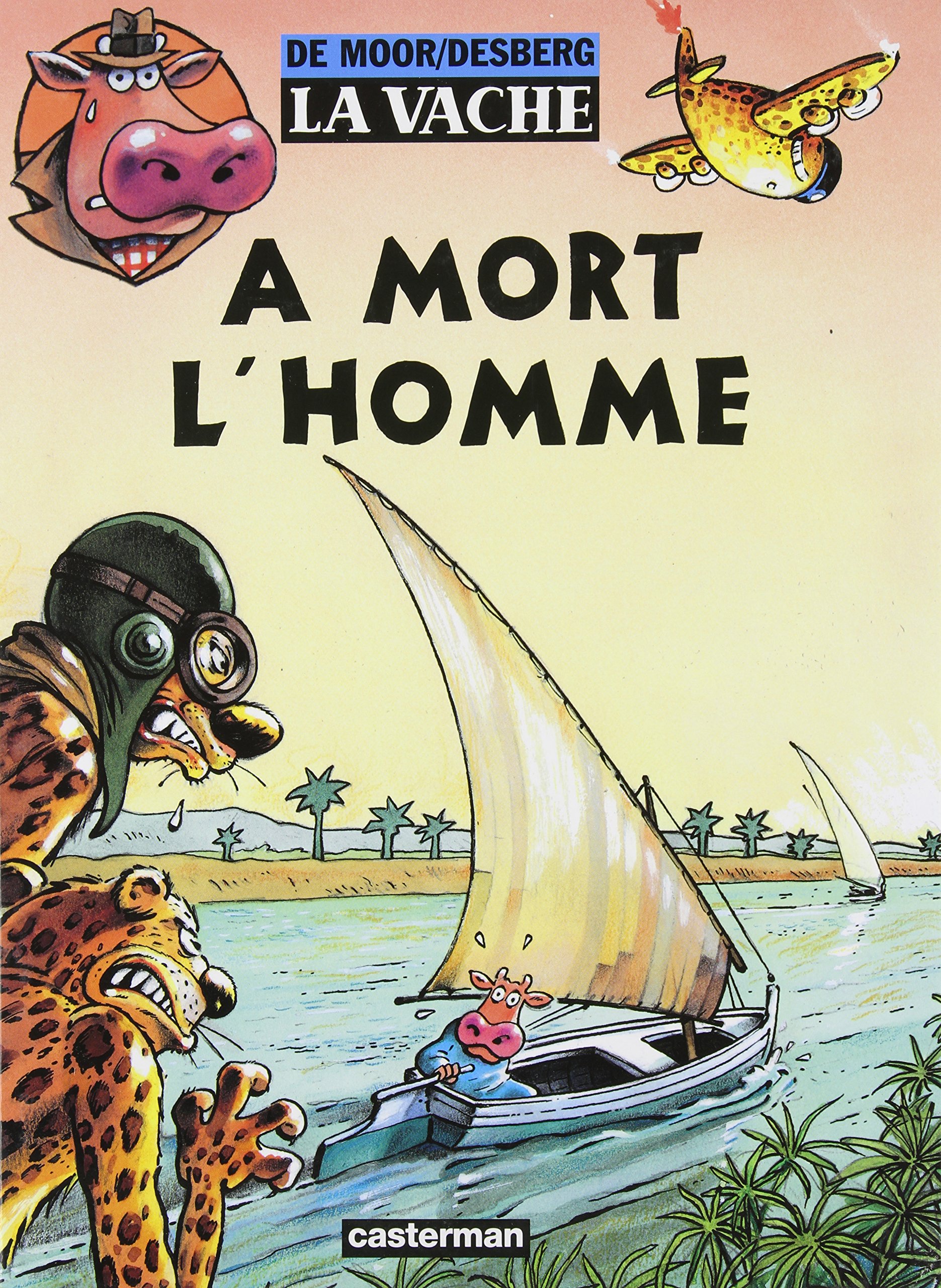 jaquette album La Vache, tome 1 : A mort l'homme