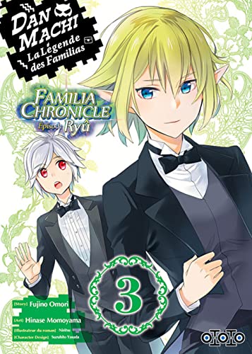 jaquette album DanMachi ? Familia Chronicle - Episode Ryu - Tome 3