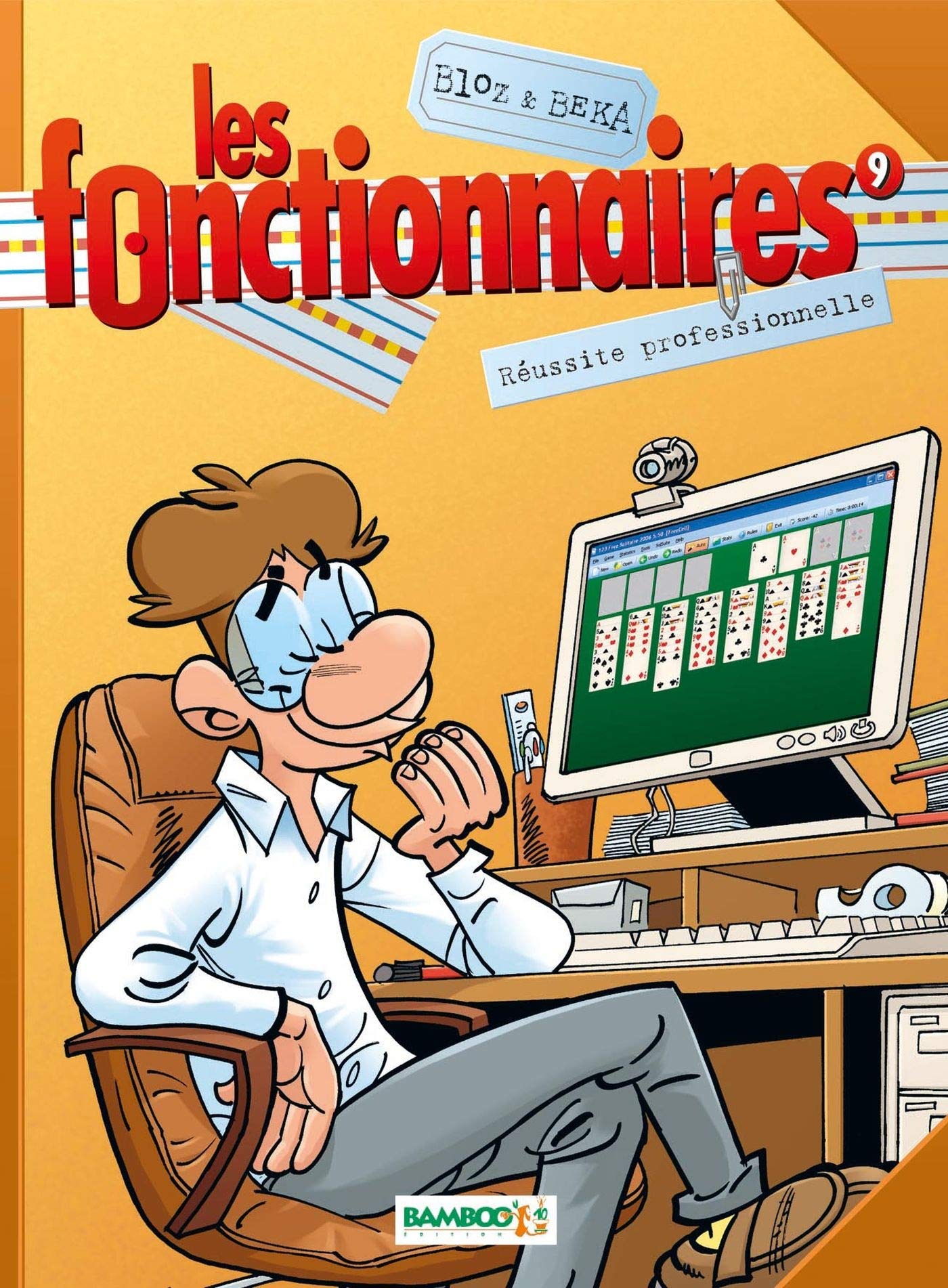 jaquette album Les Fonctionnaires - tome 09: Réussite professionnelle