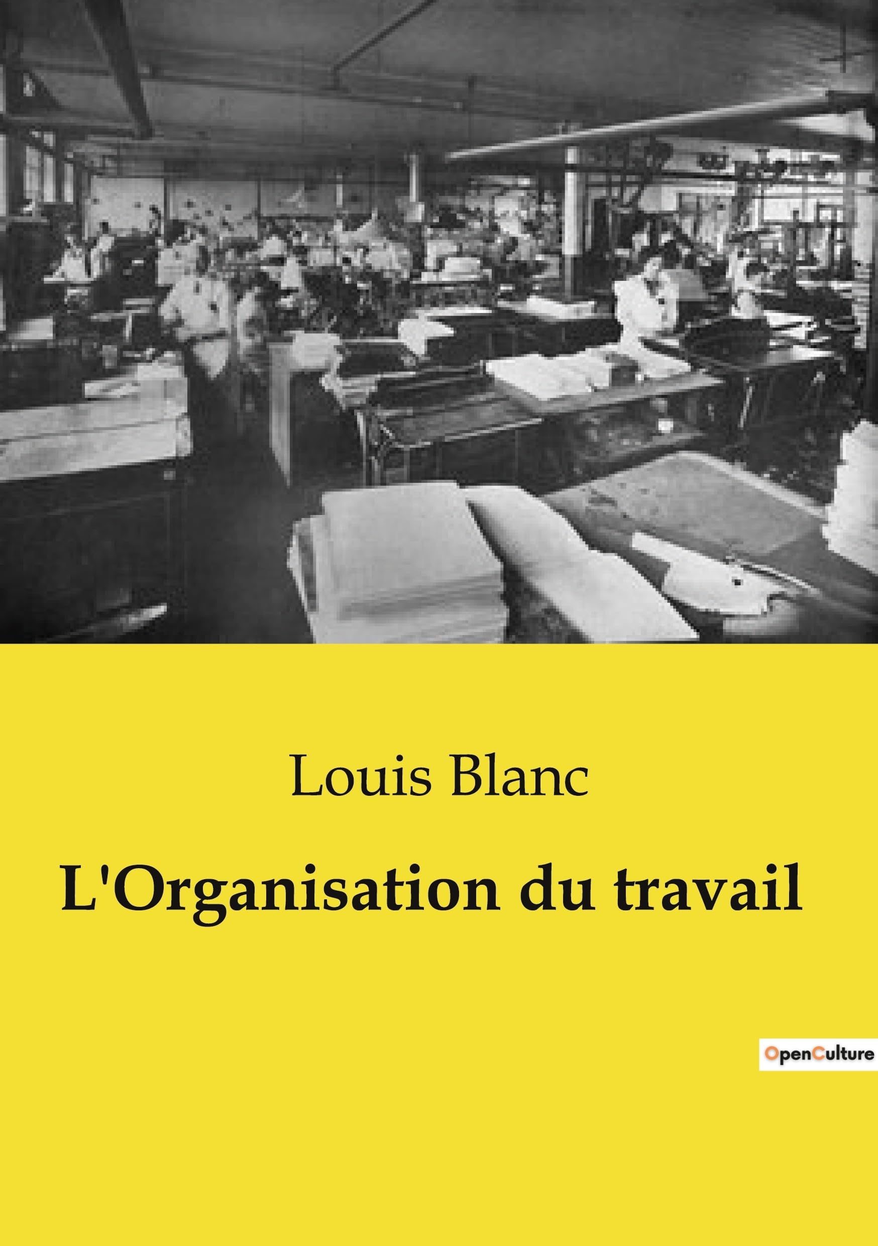 jaquette album L'Organisation du travail
