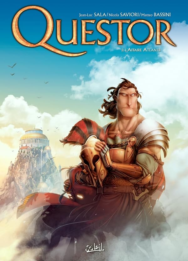 jaquette album Questor Tome 2 - L'affaire Atlante