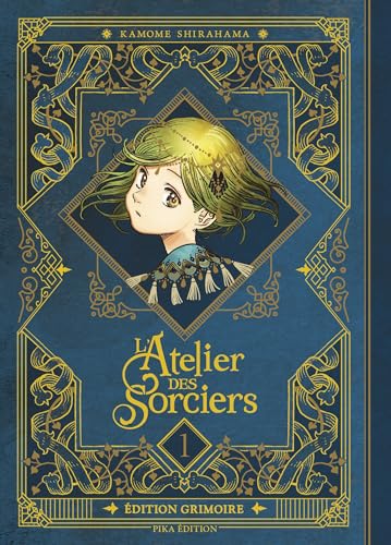 jaquette livre Atelier des sorciers (l') - Édition grimoire - Tome 1