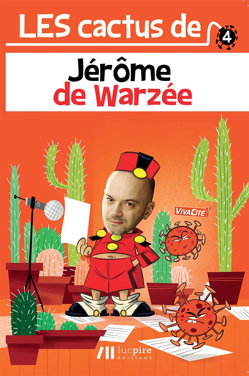 jaquette album Les cactus de Jérôme de Warzée. Vol. 4