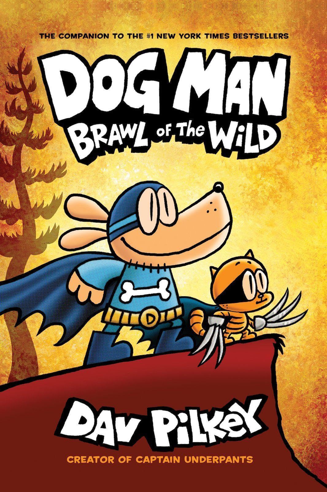 jaquette album Dog Man 6: Brawl of the Wild PB