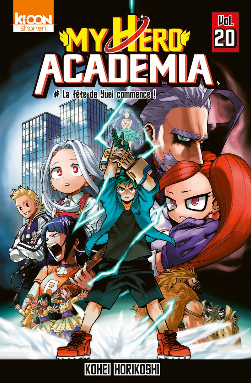 jaquette album My Hero Academia T20 (20)