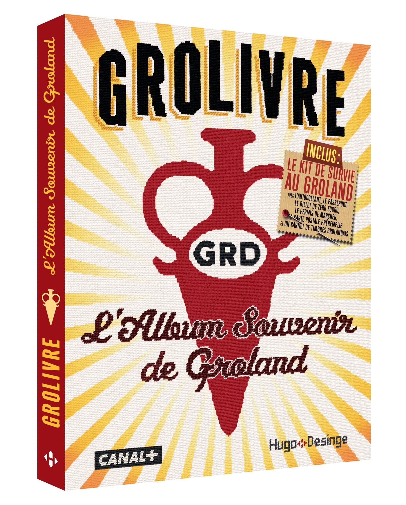 jaquette album Grolivre - L'album souvenir de Groland