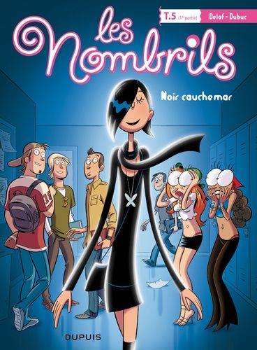 jaquette album Les Nombrils Tome 5 (1er Partie) - Noir Cauchemar