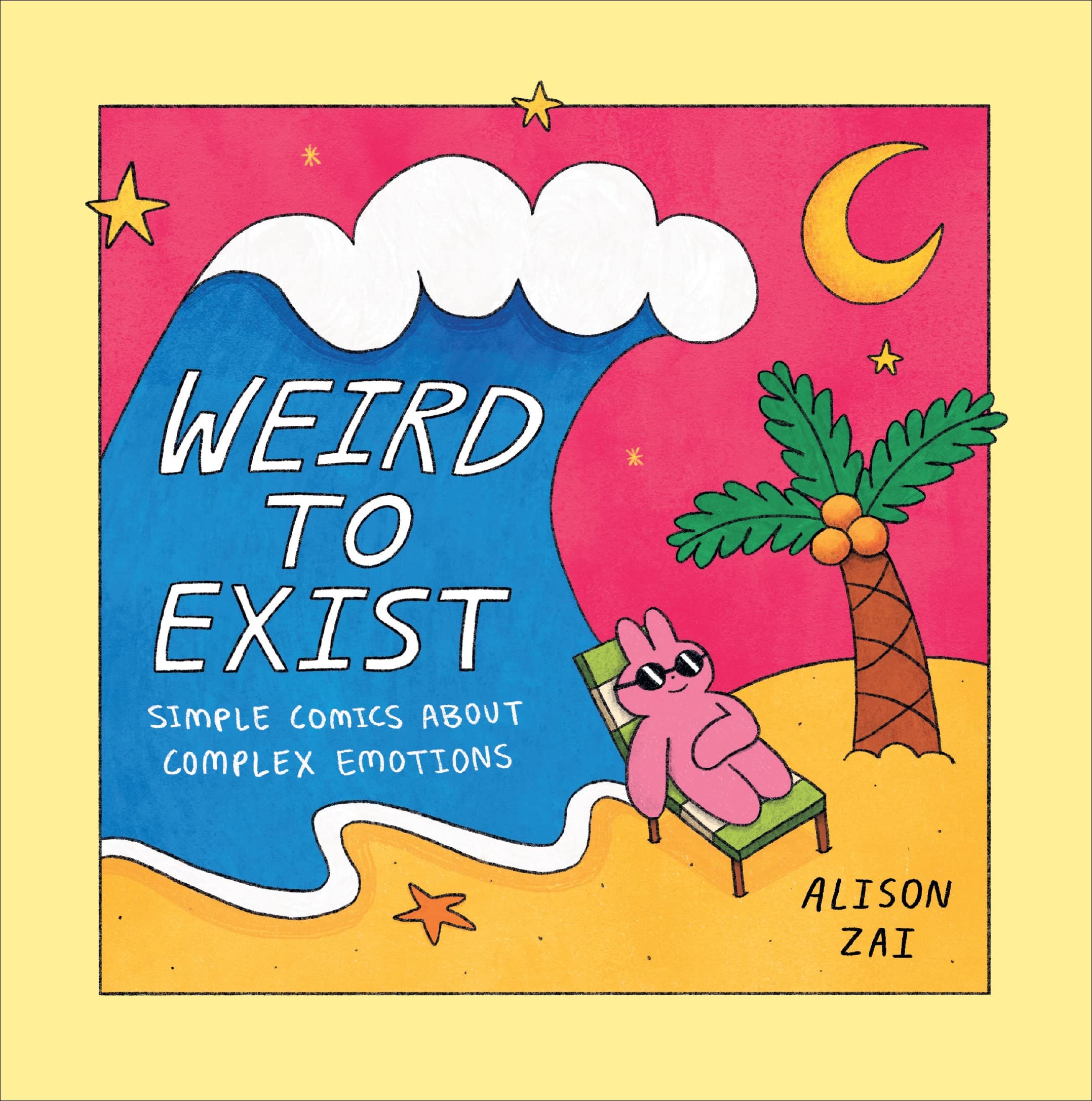 jaquette album Weird to Exist: Simple Comics about Complex Emotions