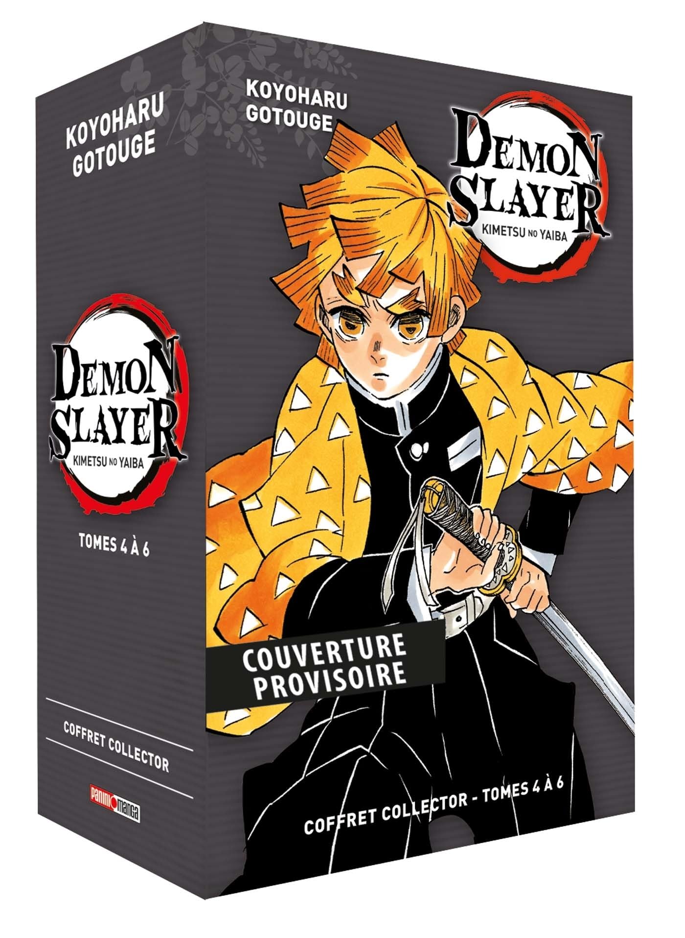 jaquette album Demon Slayer - Coffret T04 à T06