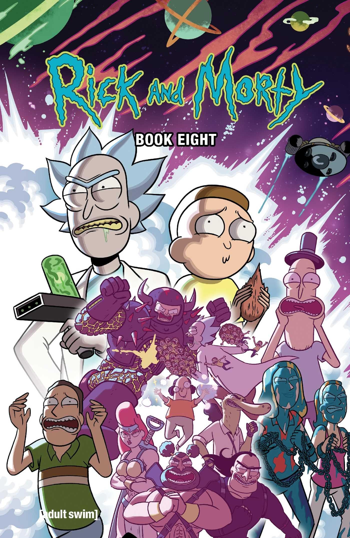 jaquette album Rick and Morty Book Eight: Deluxe Edition