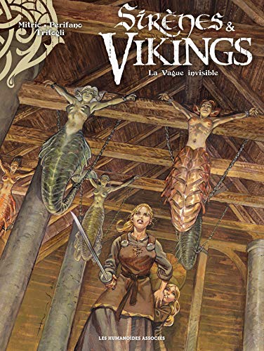 jaquette album Sirènes & Vikings Tome 4 - La Vague Invisible