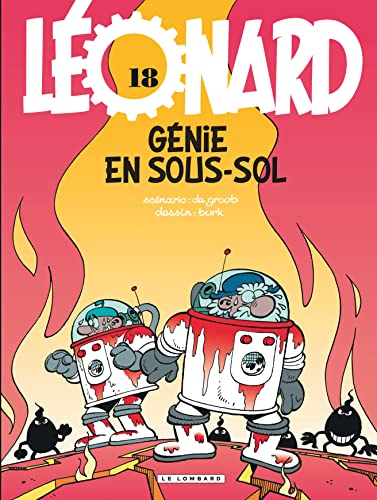 jaquette album Léonard Tome 18 - Génie En Sous-Sol